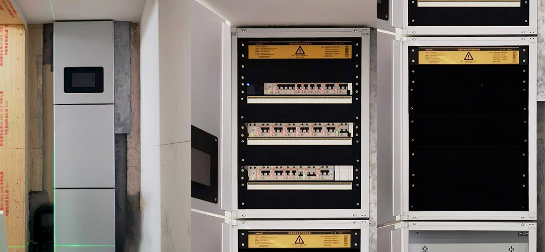 美觀與安全兼得：看我們?nèi)绾斡谩捌唇有g(shù)”搞定強(qiáng)、弱電箱及分集水器三箱的結(jié)合。